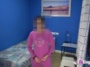 She eats a BLACK DICK while roommate watches 1/16