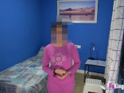 She eats a BLACK DICK while roommate watches 5/16