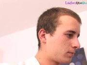 CFNM dommes dominating doctors asshole with dildo 5/16