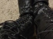 Squeaky Leather Combat Boots - Screenshot 16 of 16 - HD