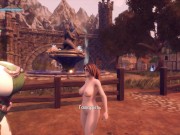 Косплейщица не против чтобы я её трогала за грудь [Gameplay] 15/16