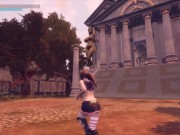 Косплейщица не против чтобы я её трогала за грудь [Gameplay] 2/16