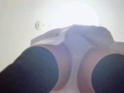 アズールレーンのふたなり愛宕を逆さ撮りで白パンティ勃起不可避！！ - Screenshot 16 of 16 - HD