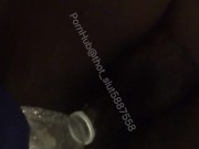 Drinking piss while shaking sexy boobs HORNY VIDEO wet pussy (subscribe)