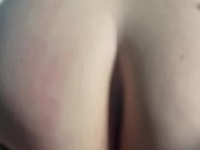 Amateur Pawg sucks and rides cock  15/16