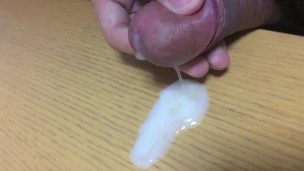3日間溜め込んだ濃厚射精