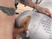 They ripped the coach's ass and fucked with 2 dicks 8/16