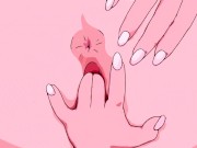 Hentai Zero Two masturbando a buceta solo 10/16