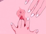 Hentai Zero Two masturbando a buceta solo 8/16