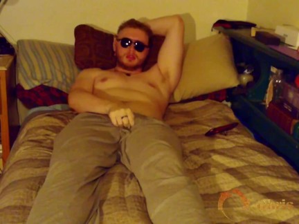 6'5" himbo stroke session