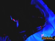 Real Couple Fucking Hard in Neon Doggy Style POV Cum Shot - Mister Cox Productions 3/16