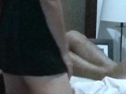 Amateur Chubby MILF in a very exiting reverse cowgirl 1/16