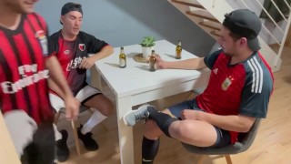 Play with my football mates after to train - RedTube