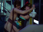 甜心选择2：一个美丽的舞者忽然出现在地铁上，然后我们疯狂做爱 6/16