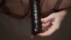 Tutina sexi e vibratore