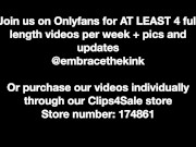 Femdom dirty foot cleaning for my subby boyfriend (Preview/Teaser) 2/16