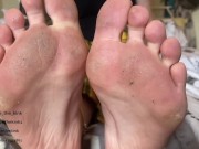 Femdom dirty foot cleaning for my subby boyfriend (Preview/Teaser) 5/16