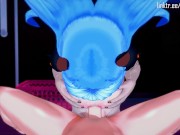 Xenoblade 2's Blue Mythra, Poppi QT Pi, becomes Poppi Lu-D Pi when she goes full horny 16/16