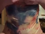 Getting some video practice in while playing with my tits