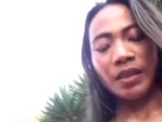 live May dirty and risky cum walk in public after messy facial