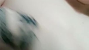 Tit tease 🎀👿 surprise at the end 🤫😮