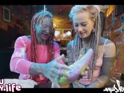 UNBOXING - Our NEW PHREAK XXL dildo - More clips for FREE on YOutube: Kinky Life - SFW, Tattoo 10/16