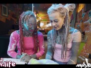 UNBOXING - Our NEW PHREAK XXL dildo - More clips for FREE on YOutube: Kinky Life - SFW, Tattoo 12/16