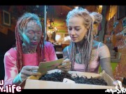 UNBOXING - Our NEW PHREAK XXL dildo - More clips for FREE on YOutube: Kinky Life - SFW, Tattoo 3/16