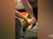 pixieservesHim cock worship while He games : battle with Valkyrie Queen on GOW 15/16