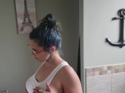 Upskirt Getting Ready For A Bath 13/16