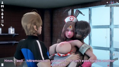 Honey Select 2:Awooga!Passionate sex with the beautiful nurse sister in the hospital