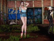 甜心选择2：2个吉儿·范伦廷!?在地下室做爱