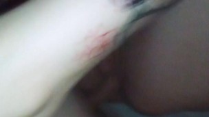 Tattooed Pawg hotwife Fucked by BWC on side in painal fun