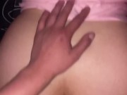 LATINA TAKES THICK COCK DOGGY STYLE BEFORE SUCKING AND RECEIVING CUMSHOT FACIAL 8/16