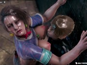 甜心选择2：与吉儿·范伦廷在雨中庭院激情做爱 6/16