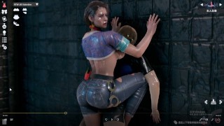 Honey Select 2:Passionate sex with Jill Vanlentin in the courtyard ...