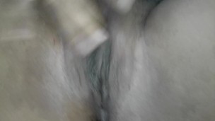 Masturbating