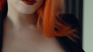 Redhead secretary knows what you want - VERTICAL - MollyRedWolf