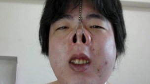 Nose hook masturbation8