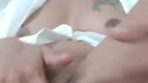Orgasm of the day #4 - Horny and wet May loves to destroy her pussy with fingers and toys!