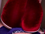 Hot Lap dance in Velvet shorts 4/16