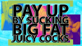 Dono de posto de gasolina bicha ensina um perdedor que não pode pagar como chupar pau para pagamento