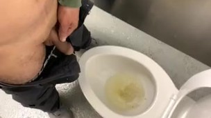 Peeing at work 