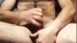 Playing with my cock and balls till I cum