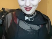I'm the internet's whore- cum with me- jerk off encouragement dirty talk goth nymphomaniac 1/16