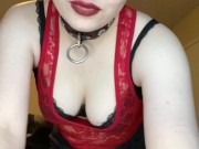 I'm the internet's whore- cum with me- jerk off encouragement dirty talk goth nymphomaniac 4/16