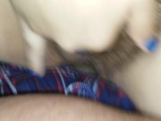 Love having my man fuck my hairy tight pussy 4/16