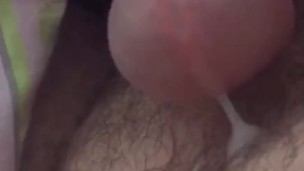 cumming from wife's toy