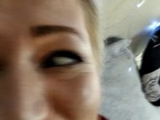 Mature lustful housewife fingering her pussy, sucks her husband's cock and fucks like a spring cat! 16/16