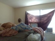  caught getting pussy destroyed by tattoo muscle stud on camera 15/16